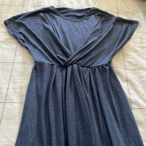 Heather Blue Cupshe Swim coverup